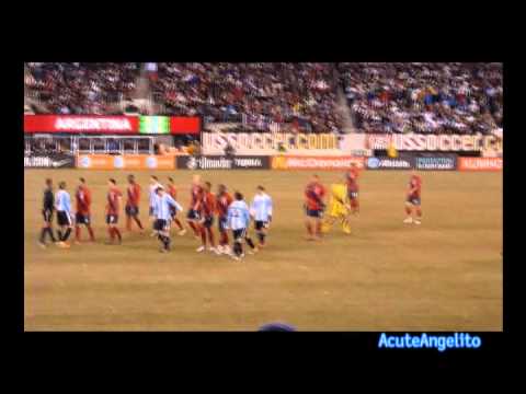 Argentina vs United States USMNT @ New Meadowlands - March 26, 2011