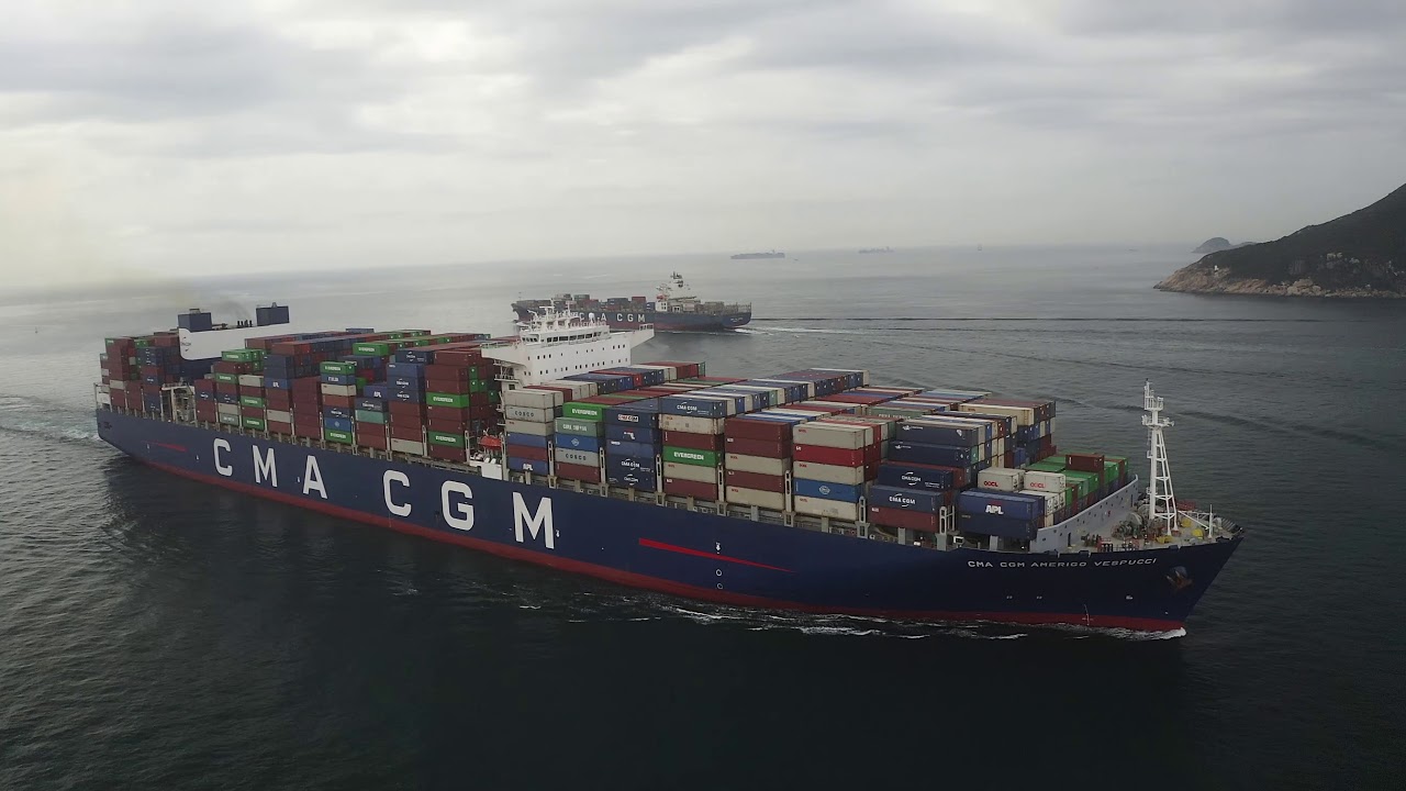 CMA CGM 達飛航運 Amerigo Vespucci x CMA CGM Coral