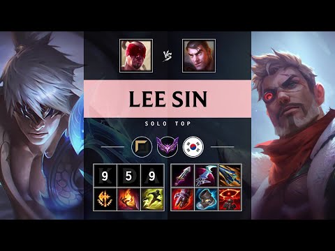 Lee Sin Top vs Jayce - KR Master Patch 25.06