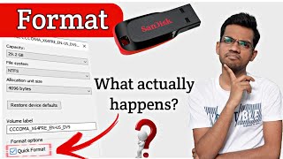 How to Format USB/SD card?| Fat32, NTFS, exFAT | HINDI