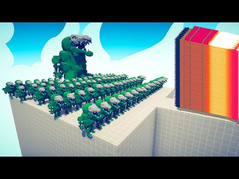 100x GIANT MUTANT CROCODILES + GIANT vs EVERY TRIO GODS - Totally Accurate Battle Simulator TABS