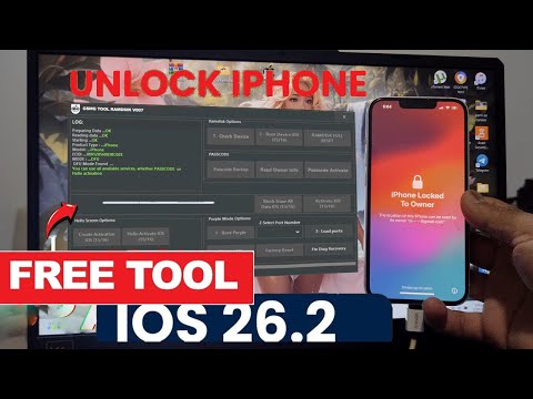 FREE NEW Bypass iCloud Lock Apple ID Unlocking 2026 ( IOS 26.2+ / iphone 11-17 / SIGNAL ON )