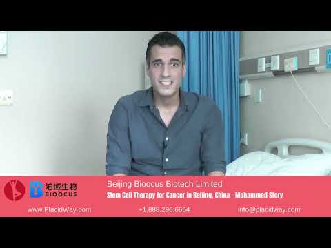 Crossing Borders: Mohammed's Cancer Journey with Stem Cell Therapy in Beijing, China