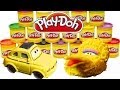 Play Doh Sesame Street Big Bird Disney Pixar Cars 2 Character Luigi Play Doh DIY Tutorial
