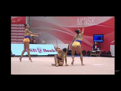 Bulgaria final 3hoops 4clubs FIG WORLD CHALLENGE CUP MINSK 2019