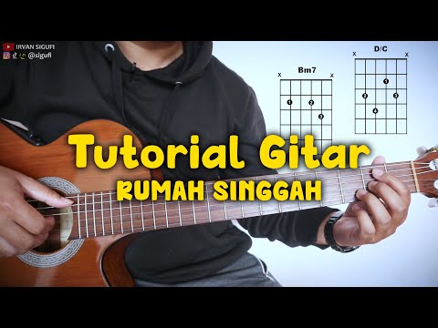 Tutorial Gitar Chord Asli RUMAH SINGGAH Fabio Asher