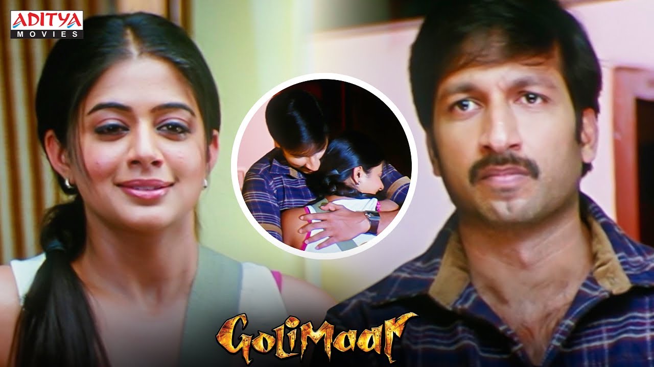 Pyaar Ki Shuruaat❤️ | Gopichand & Priyamani's Unforgettable Moment | Golimaar Hindi Dubbed Movie