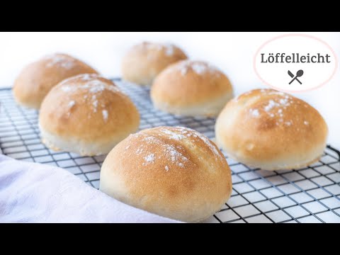 Schnelle Brötchen wie vom Bäcker - Last Minute Brötchen Rezept