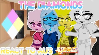 SU  The Diamonds React to AUs 💎  Gacha