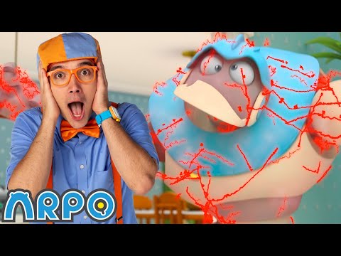 ARPO The Robot and Blippi - Educational Videos for Kids