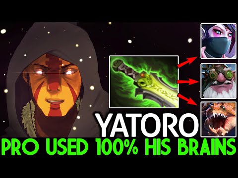 YATORO [Anti Mage] When Grandmaster Carry Used 100% his Brains Dota 2