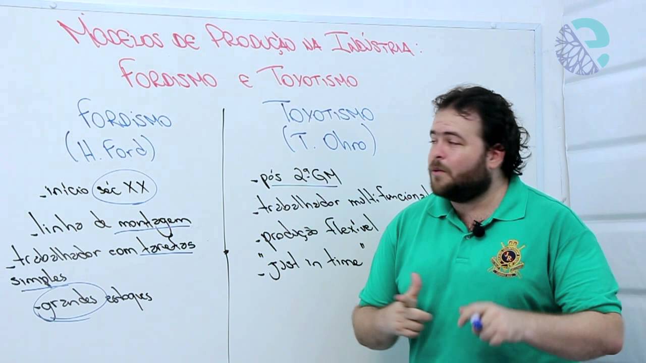 Modelos de produção na indústria: fordismo e toyotismo