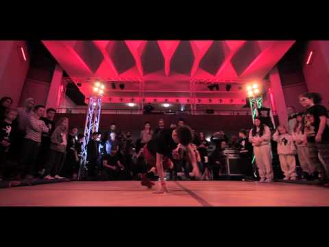 Kidsbattle 2015 - Breakdance Finale Mario vs B-Girl AJ