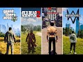 GTA 5 Vs RDR2 Vs Sleeping Dogs Vs Watch Dogs 2 SBS Comparison