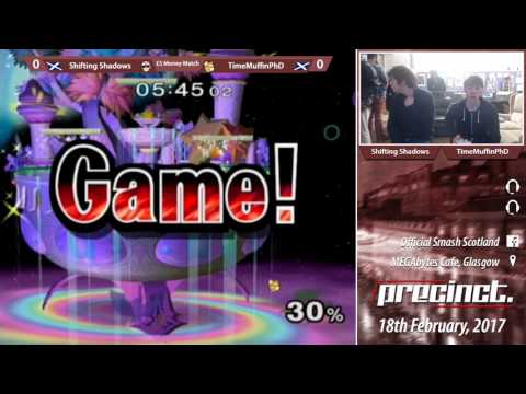 Precinct February - Shifting Shadows (C.Falcon) Vs. TimeMuffinPhD (Fox) Melee Money Match