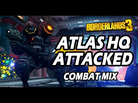 Atlas HQ - Attacked OST MIX - Borderlands 3 OST