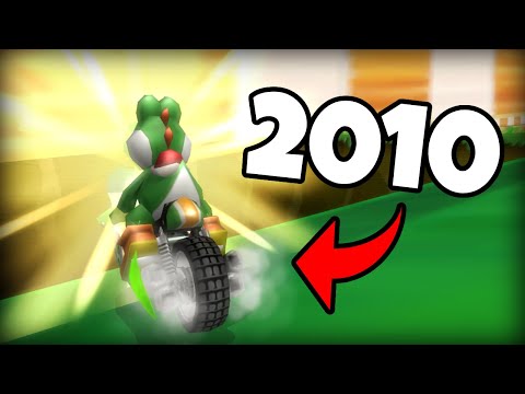 Reacting to my OLDEST Mario Kart Wii Time Trial times