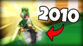 Reacting to my OLDEST Mario Kart Wii Time Trial times