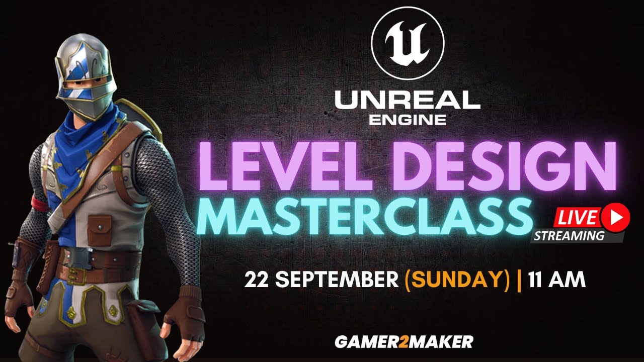 G2M Designing Level Prototype part I | Unreal Engine Masterclass