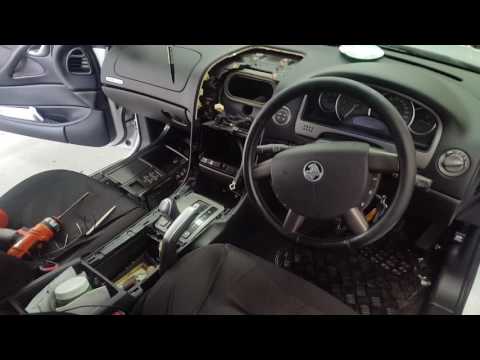 How to install a head unit into a Holden Pontiac Chevrolet  commodore VZ