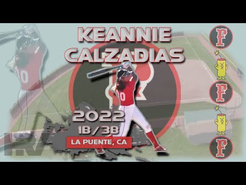 2022 Keannie Calzaias First Base and Third Base Softball Skills Video-  Firecrackers Steiner/Bastien