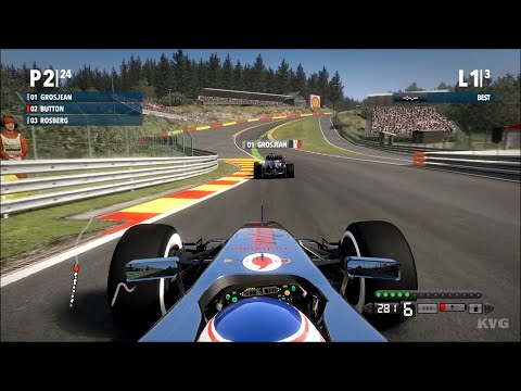 F1 2012 - Circuit de Spa-Francorchamps - Stavelot (Belgian Grand Prix) - Gameplay