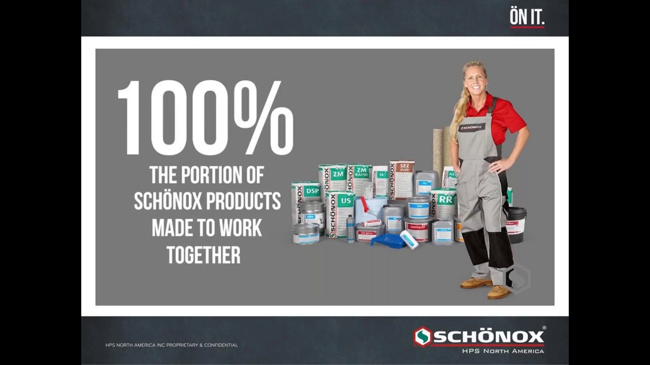 Schönox - HPS North America Product Webinar