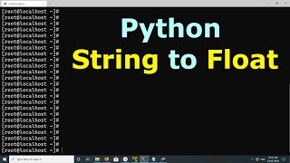 Python Convert String to Float
