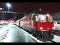 Night Cab Ride Olten Läufelfingen Liestal Winter 2015
