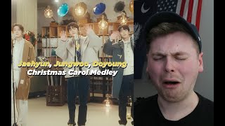PURE HARMONY (Christmas Carol Medley | Cover by NCT DOYOUNG, JAEHYUN, JUNGWOO Reaction)