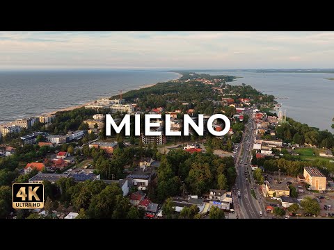 Mielno z drona – Morze, plaża i miasto z lotu ptaka | Dji Air3s | LECE W MIASTO™ 2025 [4K]