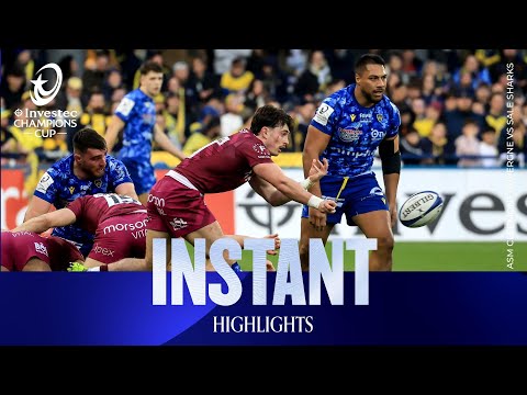 Sharks on song | ASM Clermont Auvergne v Sale Sharks | Investec Champions Cup Instant Highlights