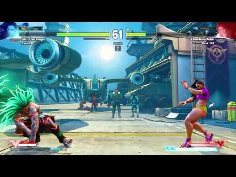 SFV - GinoDacampo (Laura) Vs FlawlessDeku (Necalli) #2