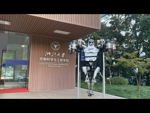 🤖 Flying Humanoid Concept UNVEILED: ZJU Jet-Powered Robot Hits 100 km/h! #iros2025 #flyingrobot