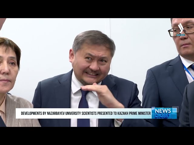 Разработки ученых Nazarbayev University представили Премьер-министру РК