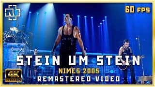Rammstein Stein um Stein 4K with subtitles (Live at Nimes 2005) Völkerball Remastered video 60fps