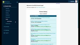 North Hanover Schools - How to Navigate Through the Genesis Parent Portal