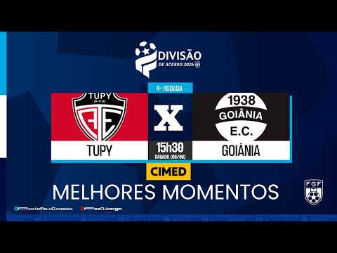 MELHORES MOMENTOS TUPY X GOIÂNIA