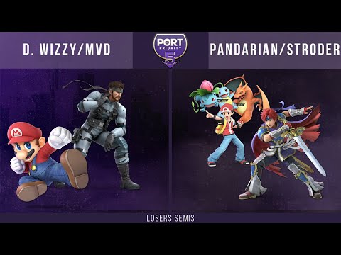 Port Priority 5 - Dark Wizzy & MVD vs. Pandarian & Stroder - Doubles Losers Semis