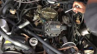 CUTLASS SUPREME 307CU ENGINE TUNE UP