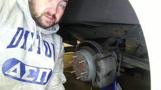 2011 Chevy Express Van Rear Brake Repair