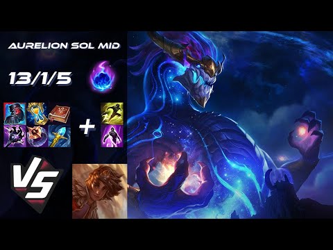 MID Aurelion Sol vs Taliyah - EU Challenger Patch 25.23