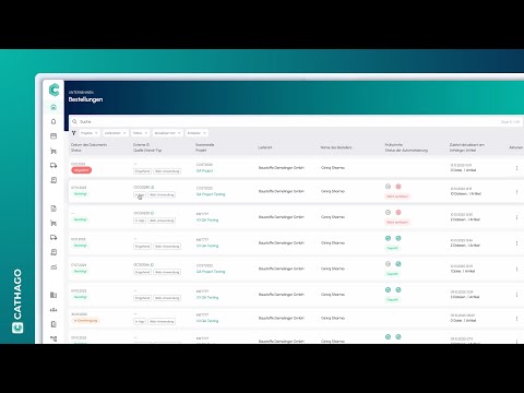 Die smarte Einkaufs-Software für Bestellungen, E-Lieferscheine & Belege | CATHAGO | Baugewerbe