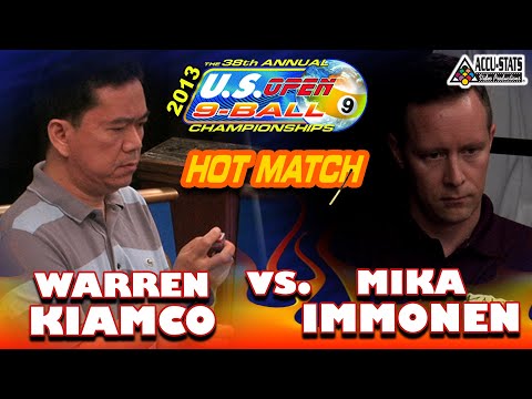 U.S. OPEN 9-BALL: Warren KIAMCO vs Mika IMMONEN - 38th U.S. OPEN 9-BALL CHAMPIONSHIPS 2013