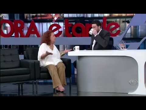 Beth Carvalho fala sobre o suposto fim do Samba no Agora É Tarde (Rede Bandeirantes)