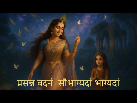 Prasanna Vadanam Mantra |प्रसन्न वदनं सौभाग्यदां भाग्यदां|Enigma’s The Child in Us| Slowed+Reverb 🌺🦚