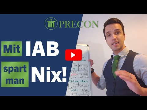 Profitiere vom IAB als zinsloses Darlehen!