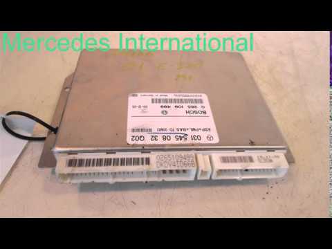 2001 Mercedes E320 0315450832 ABS MOD 210TYPE - mbiparts.com Used OEM Mercedes Parts - Disman... OEM