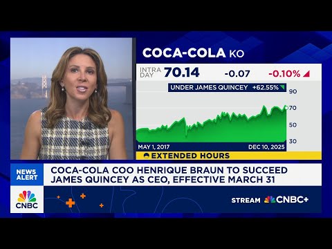 Coca-Cola COO Henrique Braun to succeed James Quincey ...