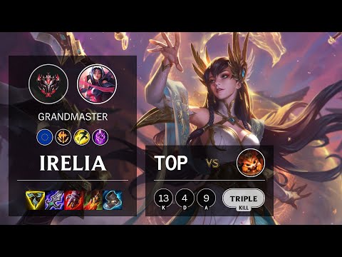 Irelia Top vs Gnar - EUW Grandmaster Patch 11.1